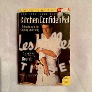 Anthony Bourdain - “Kitchen Confidential” paperback book
